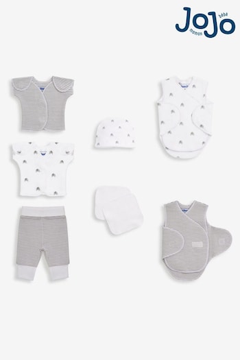 JoJo Maman Bébé Grey Premature air Elephant Set (176826) | £22