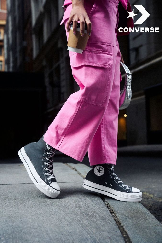 Dark grey outlet womens converse