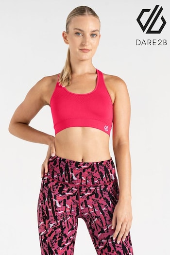 Dare 2b Pink Dont Sweat It Sports Bra (177251) | £18