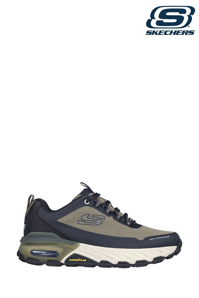Buy Men s Skechers Green Sportswear Footwear Online Next UK