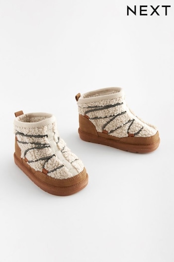 Neutral Borg Bungee Cord Boots (177961) | £28 - £32