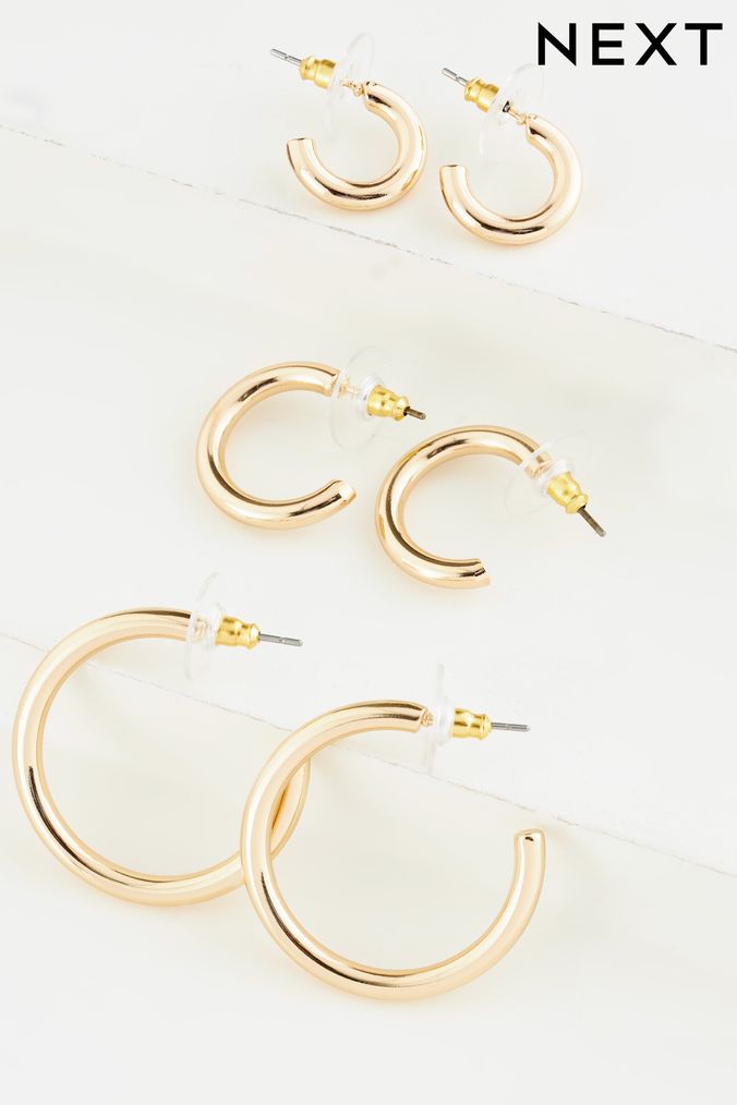 Next silver hoop earrings clearance