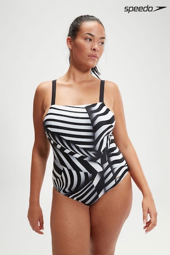 Speedo interprs Amberglow Shaping One Piece Swimsuit with Removable Bra Pads and Bust Support (178184) | £63