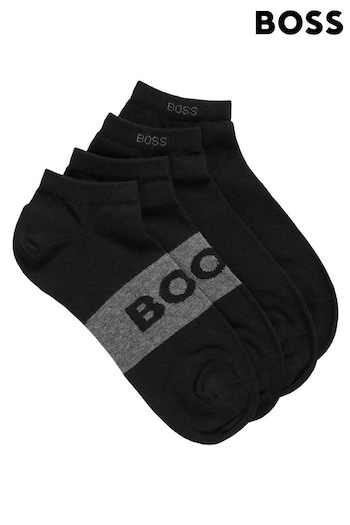 BOSS Black Logo Socks 2 Pack (178249) | £13