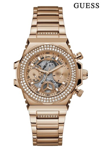 Guess Ladies Fusion Pink Watch (178506) | £279