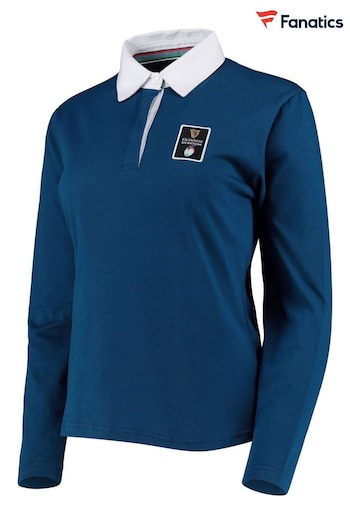 Fanatics Blue Guinness Six Nations Long Sleeve Rugby Jersey (178676) | £38