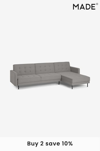 MADE.COM Grey Rosslyn Right Hand Facing Sofa Bed (178785) | £999