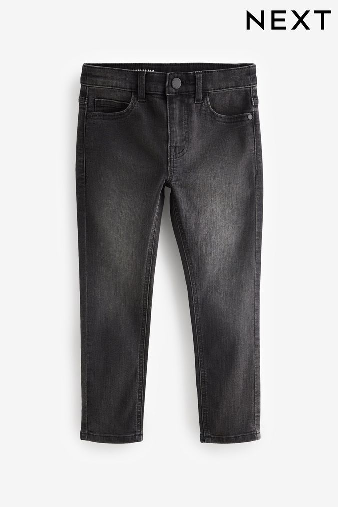 Next boys black skinny hot sale jeans