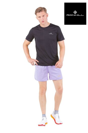 Ronhill Mens Purple Tech Revive 5" Running Shorts (180340) | £40