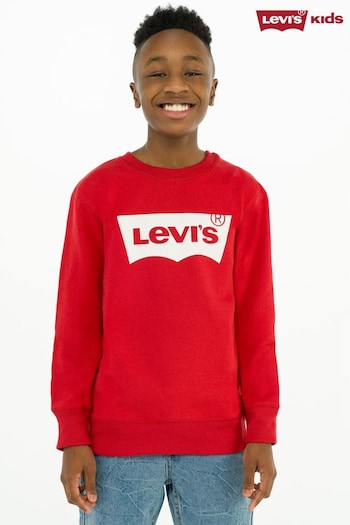 Levi's® Red Batwing Logo Kids Sweater (180813) | £35 - £40