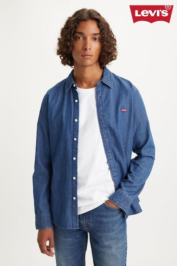 Levi's® Blue Housemark Slim Fit Shirt (180859) | £55