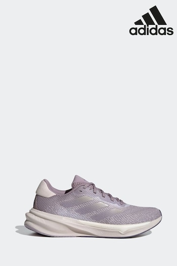 adidas Stripes Purple Supernova Stride Trainers (181234) | £90