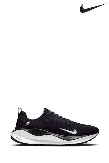 Nike Black/Grey ReactX Infinity Run 4 Running Trainers (181895) | £155