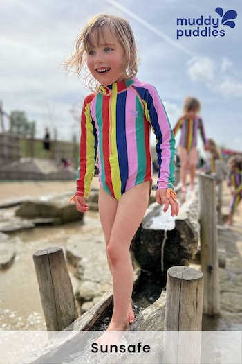 Muddy Puddles Recycled UV Protective Swimsuit (182046) | £26