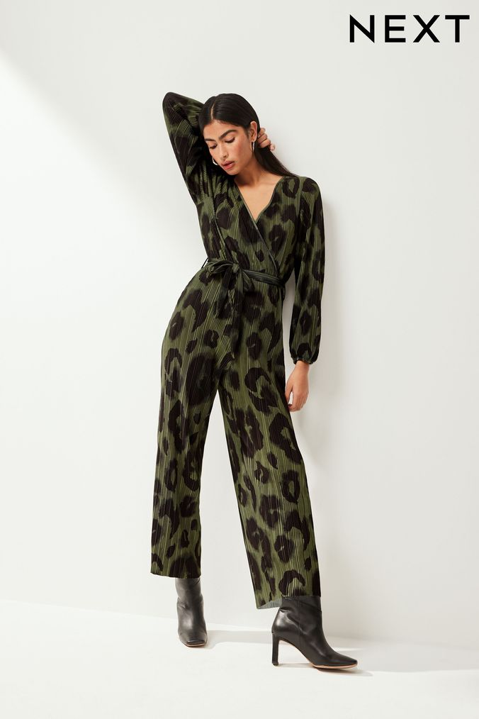 Next leopard print playsuit 2025