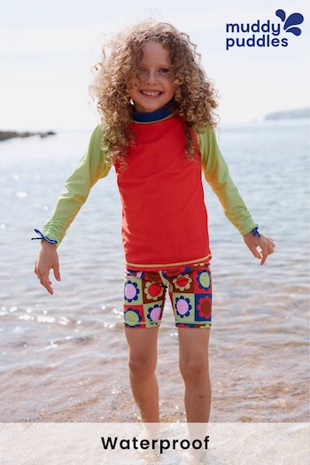 Muddy Puddles Recycled UV Protective Surf Set with Shorts (182183) | £32