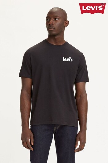 Levi's® Black Poster Oversized T-Shirt (182286) | £27