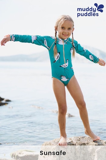 Muddy Puddles Recycled UV Protective Swimsuit (182321) | £26