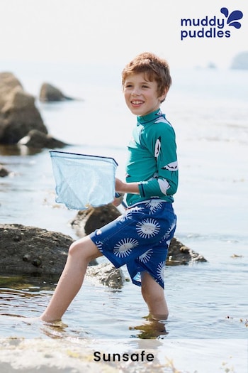 Muddy Puddles Recycled UV Protective Swim Shorts effect (182350) | £18