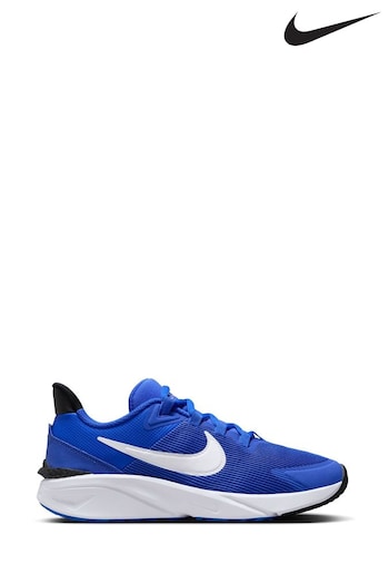 Nike Again Blue Star Runner 4 Youth Trainers (182543) | £40