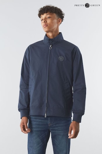 Pretty Green Navy Walker Harrin Jacket (183266) | £130