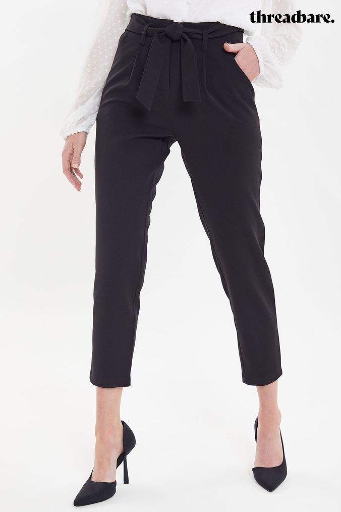 Paper bag tapered hotsell trousers