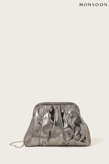 Monsoon Natural Metallic Slouch Bag (183654) | £40