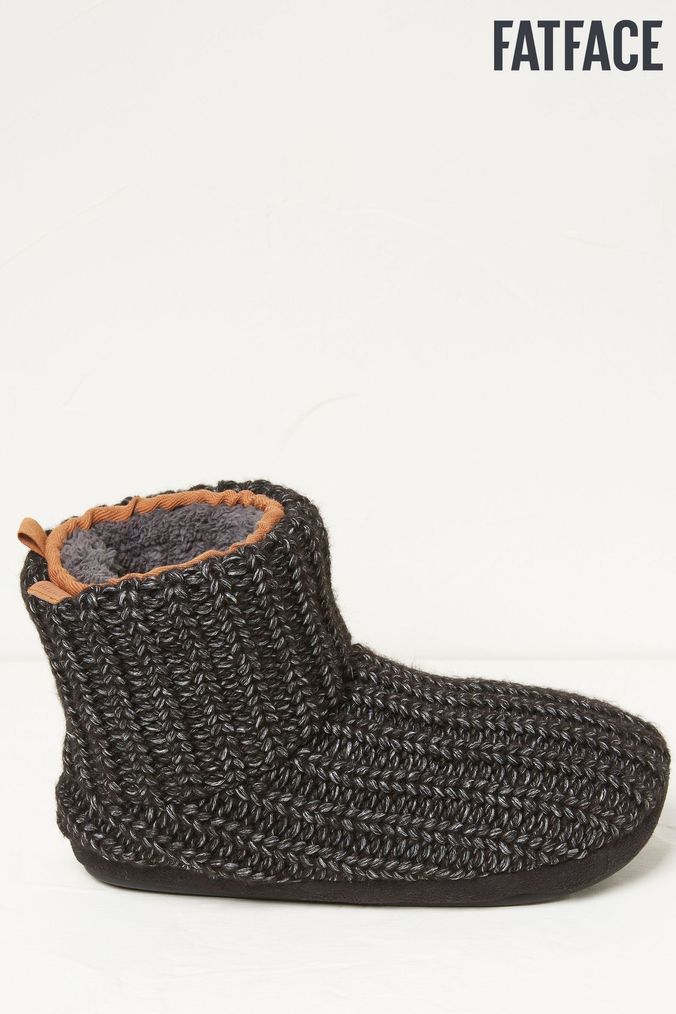 Fat face slipper boots mens sale