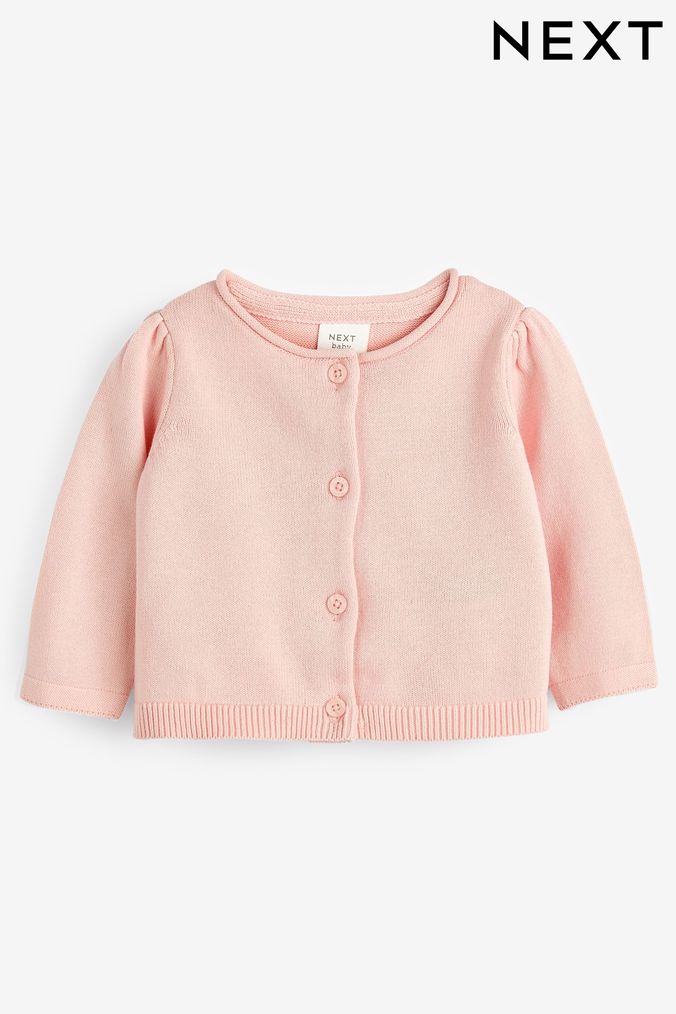 Buy Girls Cardigans Pink Knitwear Online Next UK