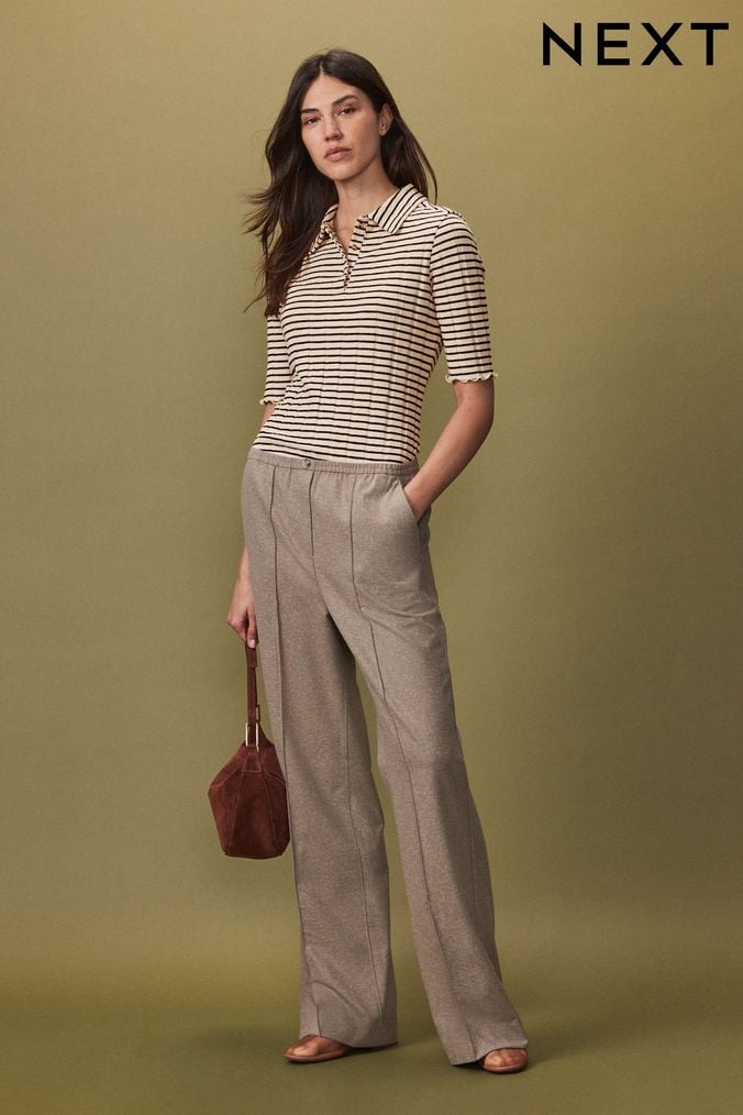 Buy Tall Cream Trousers Online Next UK