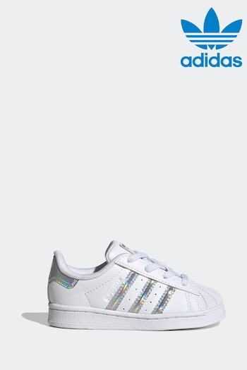 adidas Originals  Juniors White Shoes (185038) | £45