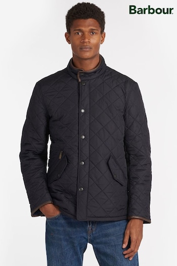 Barbour® Navy Powell Quilted Jacket (185124) | £179