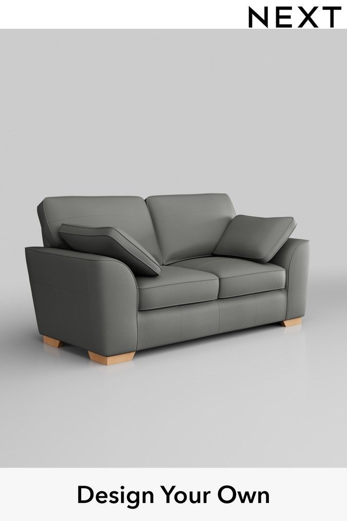 Columbia/French Grey Stamford Leather Firmer Sit (185143) | £499 - £2,550