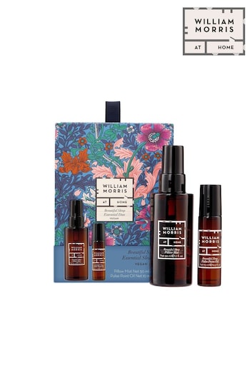 William Morris At Home Beautiful Sleep - Essential Duo Set (Pillow Mist 50ml & 10ml Pulse Point Oil) (185482) | £14