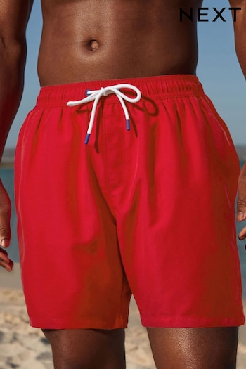 Bright Red Palm Logo Essential Swim Shorts (185572) | £15
