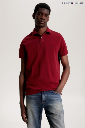 Tommy Hilfiger Red 1985 Regular Polo Top (185733) | £75