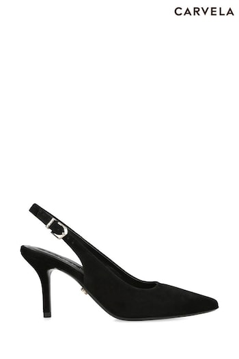 Carvela Symmetry Sling 90 Black Shoes (186054) | £149