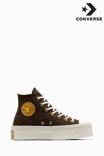 Converse Brown Modern Lift Trainers (186382) | £95