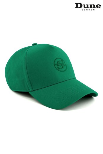 Dune London Green Fieldings Dd Logo Baseball Hat (186506) | £30