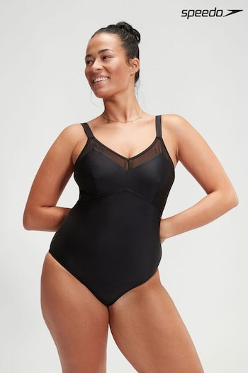 Speedo Womens Shaping LuniaGlow One Piece Swimsuit with Adjustable Straps (186563) | £55