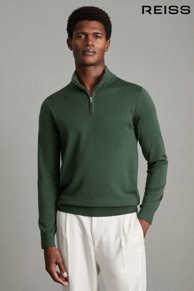 Buy Men s Jumpers Funnel Knitwear Online Next UK
