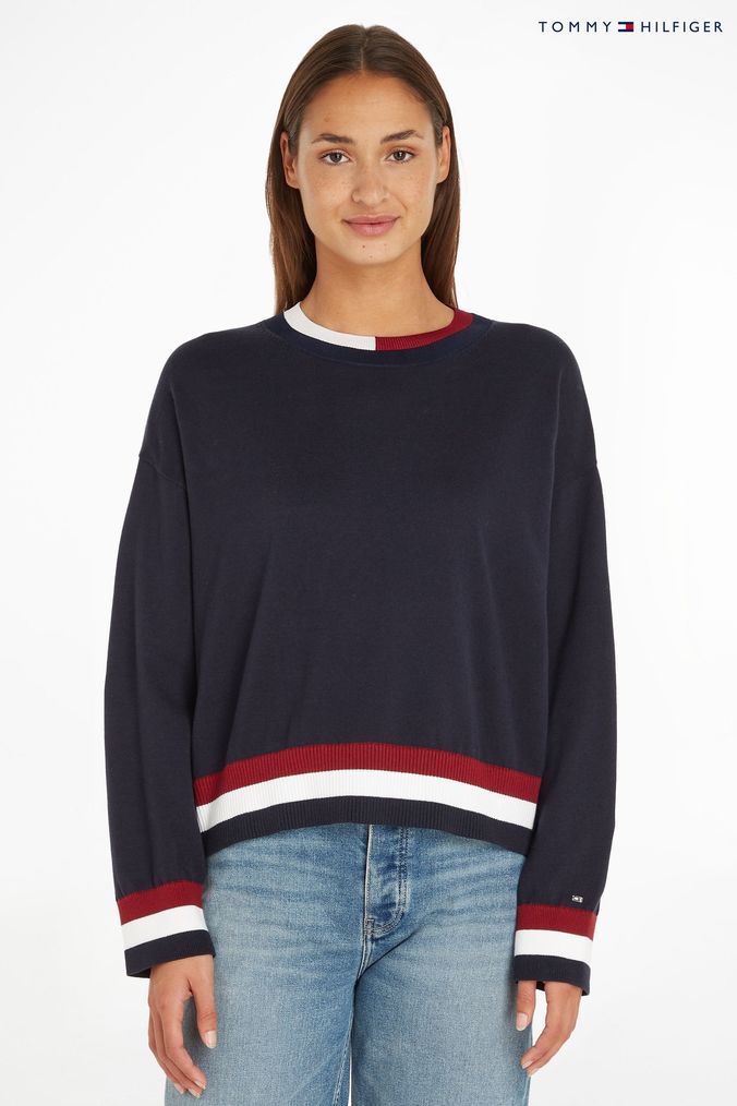 Hilfiger jumper womens hot sale