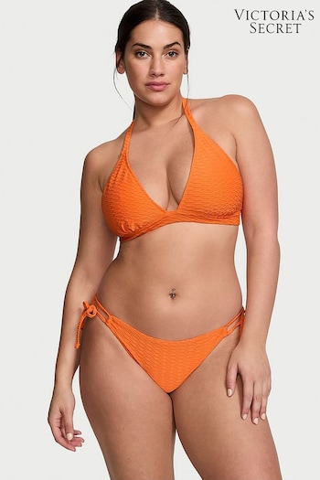 Victoria's Secret Sunset Orange Fishnet Tie Side Swim Bikini Bottom (187398) | £25