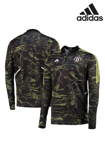 adidas Shoes Green Manchester United European Training Top (187633) | £65