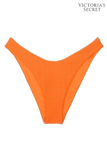 Victoria's Secret Sunset Orange Fishnet Brazilian Swim Bikini Bottom (187754) | £25
