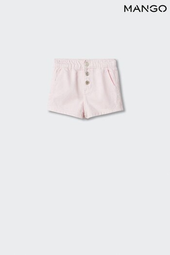 Mango Buttoned Denim Shorts Mom (188234) | £15
