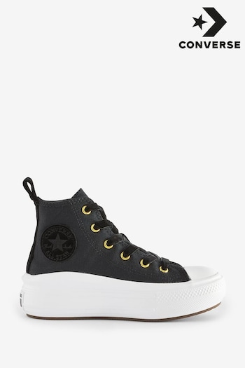 Converse chuck Black Youth Move Trainers with Velvet Trims (188398) | £50