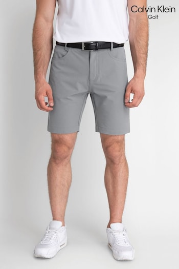 Calvin Klein Golf Grey Genius 4-Way Stretch Shorts (188789) | £50