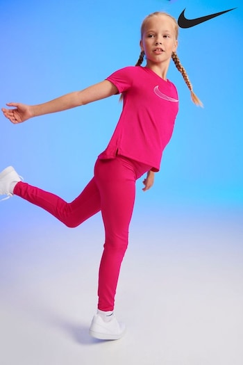 Nike Pink Performance Dri-FIT One T-Shirt (189176) | £25