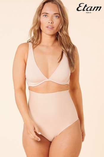 ETAM Cream Power By Etam Firm Control High Waist Briefs (189291) | £35